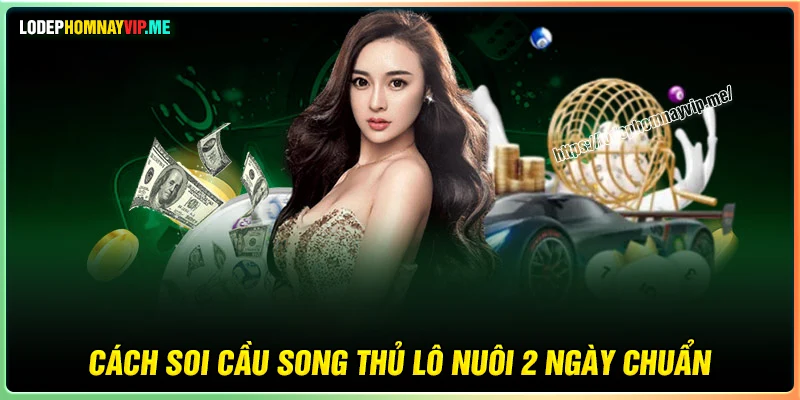 Cách soi cầu song thủ lô nuôi khung 2 ngày chuẩn 