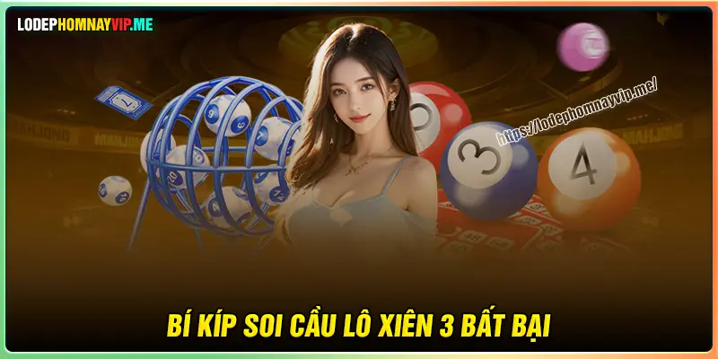 Bí kíp soi cầu lô xiên 3 bất bại cho lô thủ